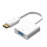 DP Cable 1080P DisplayPort Male to VGA Female Converter Adapter For Projector DTV TV HDVD Laptop