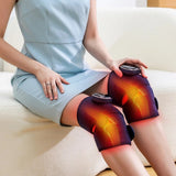 Portable Electric Knee Massager Leg Joint Heating Vibration Massage Therapy Elbow Support Arthritis Pain Physiotherapy Thermal