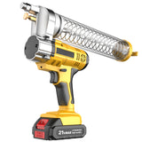 Gun High Pressure Excavator Lubricating Oil Injector Fat Rechargeable Electric Grease hine
