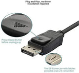 DP Cable 1080P DisplayPort Male to VGA Female Converter Adapter For Projector DTV TV HDVD Laptop