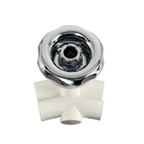 Φ90mm Cover 32mm Water-in ABS Chromed Cap PVC V- Shaped Base Massage Bathtub Bubble Hot Tub Water Jet Nozzle