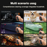 130000RPM Air Power Display Handheld Mini Dust Cleaner Wireless Electric Blower Portable Powerful Turbo Jet Fan