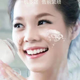 Electric Facial Cleansing Sonic Waterproof Deep Pore Cleaner Wireless Charging Face Massage Skin Care Brush
