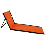 Portable Folding Seat Lightweight Camping Chair with Backrest Compact Beach Lounger for Outdoor Picnic Lawn Park