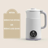 800ML Soybean Electric Juicer Filter-free Soy Milk Blender Mixer Fresh Juice Maker Wall Breaking hine 220V