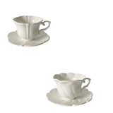 European Retro Mug English Afternoon Tea Ceramic And Saucer Set Mini Coffee Cup
