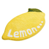 Fruit Shape Home Entrance Bathroom Door Non-Slip Carpet Absorbent Bathtub Rug Foot Indoor Mat
