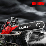 9900KW 66cylinder chain gasoline logging saw high-power chainsaw arboriculture cutting hine household fuel-saving