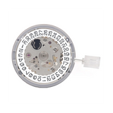 NH35/NH35A Day Date Set High Accuracy Automatic Mechanical Watch Movement+Steel Stem+Week Dial+Calendar Dial+Check Rod