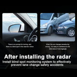24Ghz Millimeter Car Bd Spot Monitoring System with Dual Color Led Light Ip67 Waterproof Radar Lane Changing Assistance