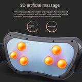 Abdominal massager knead belly belt gastrointestinal peristalsis kneading automatic vibration relaxation instrument warm