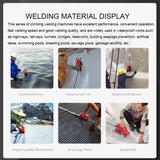 Hot Wedge Welder Geomembrane PVC HDPE Sheet Plastic Pond Liner Welding hine