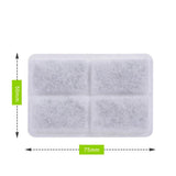 3PCS/4PCS Charcoal and Sponge Filter set for Fountain Dogs Cats Water Dispenser Pet Accessories