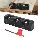 Carbide Inserts Dowel Maker Dowel Plates Wooden Dowel Rods Wooden Bar Makers Metric 3 Holes (With 3 Carbide Blades)