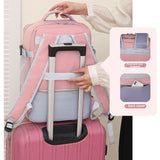 Gym for with Shoes Compartment Large Women Travel Backpack Waterproof Sport Swimming Yoga Fiess Athletic Bags