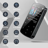 Bluetooth-compatible 4 2 MP4 MP3 Player Clip on Digital Display 32GB Music Players Voice Recorder Radio Pedometer Calendar