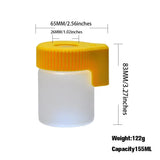 Other Electronics LED Storage Magnifying Stash Dry Herb Containers 155ml Mag Glowing Container Vacuum Bottle Seal Jar Can Pill Case Kitchen storage jar