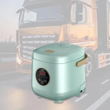 Vehicle Cooker Meal Warmer Multifunctional,Sealed,for Keeping Warm,Leakproof Easy to Clean Rice Cooking Pot Steamer