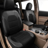 4Pcs/9Pcs Cover Universal PU Leather Car Cushion Front And Rear Full Protection Seat Pad For Cars Truc