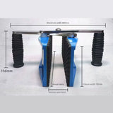 Handling Large Slab Fixtures Rubber Lined Two-Hand Stone Gripper, Handling Transporting Glass/Metal/Granite lift heavy objects