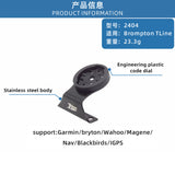TRIGO TRP2404 for Brompton TE Computer fit Garmin Bryton Wahoo GPS Mount Holder Bike Accessories