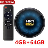 HK1 RBOX W2 Android 11 TV Amlogic S905W2 4GB RAM 64GB ROM 2.4G 5G Dual Wifi BT4.1 Media Player Set Top Box