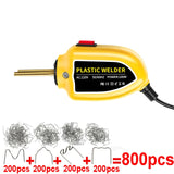 400/800/1200pcs Hot Staplers Plastic welding hine soldering iron garage tools Car bumper Repair kits PVC welder gun