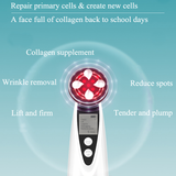 Multifunctional Ems Microcurret Facial Face Beauty Instrument Led Photon Rf Radio Frequency Home Use Skin Tightening Machine