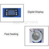 5L Digital Electric Heating Mantle Laboratory Magnetic Stirrer Lab Equipment Thermostat Mantle with Temperature Controller 1100W