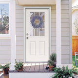 Lavender Front Door Artificial All Seasons Indoor Outdoor Floral Wreath For Wedding Party Home Wall Decor