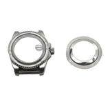 40Mm Stainless Watches Case Sapphire Glass Parts Fit Nh35A Nh36A Movement with Date Window Solid Steel Back Cover