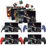 D9 Hall Somatosensory Controller - Bluetooth 5.2 Gamepad with Turbo, Dual Vibration, 6-Axis Gyro