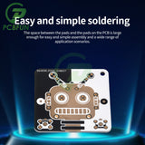 Robot/snowman Electronics Beginner Learning Welding Fun DIY Kit LED Light Emitting Tube Module