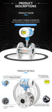LEFOO DN25 wmeter High Accuracy Turbine w Meter with Digital LCD Display