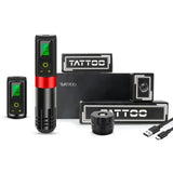 Wireless pen LED LCD display tool tattoo hine