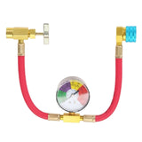R1234YF Refrigerant with 1/2 Inch ACME LH Air Conditioner Gas Charging AC Recharge Hose for Car Automobile