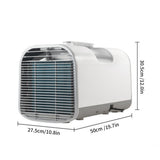 Portable Tent APP Voice Control 1400W 12/24/220V 13KG 5-10m² for RV Camping Air Conditioner Tents