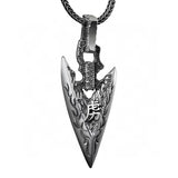 Creative Personality Trendy Men's Retro Sterling Silver Pendant