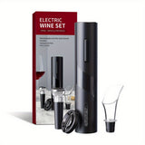1set Multi-Functional Electric Wine Bottle Opener Set
