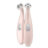 Handheld RF EMS eye beauty massager anti dark circle skin whitening eye warming beauty sticker