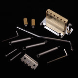 St Electric Guitar Tremolo System Bridge Saddles Tremolo Bridge Tremolo System for Electric Guitar Bass Fixed Bridge Saddle