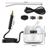 Pressure Handheld Smart Steam Cleaner - For Home, Kitchen Hood, Car High Temperature Sterilization