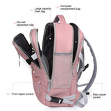 Gym for with Shoes Compartment Large Women Travel Backpack Waterproof Sport Swimming Yoga Fiess Athletic Bags