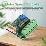 100W DC6-24V BLDC Three-Phase Hall Controller Brushless Motor Drive Board