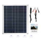 50W 18V Portable Solar Panel with Dual USB - Charge Power Bank for Mobile Phones. Ideal for Outdoor Camping, Fishing, and Hiking