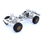 Metal Assembled Frame Chassis Kit For TRX4M TRX4-M Bronco 1/18 RC Crawler Car Upgrade Accessories Component ,Red
