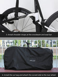 ESLNF Portable Folding 27.5 Inch Cycg Bike MTB 700C Dustprooerproof Car Trunk Transport Storage Bag