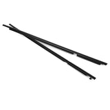 4PCS Black Car Side Window Weatherstrips for Toyota Land Cruiser/Prado 120 Series & Lexus GX470 (2003-2009)