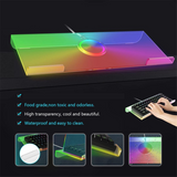 Stand Tray, Acrylic Computer Holder, Titled Stand, Riser, Ergonomic Keyboard Riser