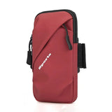 Phone Holder Jogging Bags for iPhone Samsung Universal Waterproof PU Sports Armband Phones Arm Bag Running Accessory